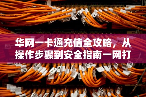 华网一卡通充值全攻略，从操作步骤到安全指南一网打尽，华网一卡通充值网站