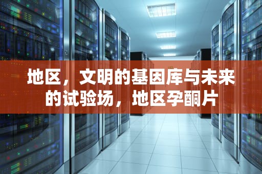 地区，文明的基因库与未来的试验场，地区孕酮片