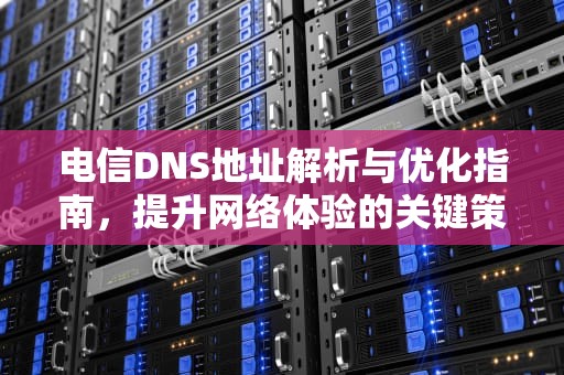 电信DNS地址解析与优化指南，提升网络体验的关键策略，上海电信dns地址