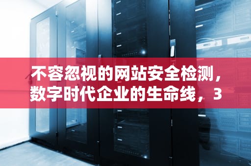 不容忽视的网站安全检测，数字时代企业的生命线，360网站安全检测