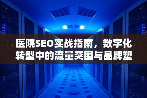 医院SEO实战指南，数字化转型中的流量突围与品牌塑造，医院SEO