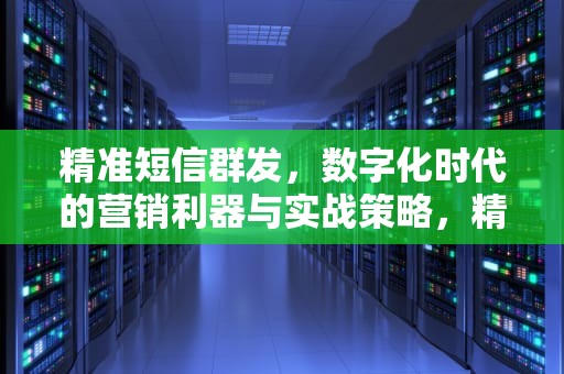 精准短信群发，数字化时代的营销利器与实战策略，精准短信群发怎么发