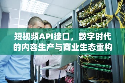 短视频API接口，数字时代的内容生产与商业生态重构，短视频api接口连接