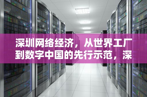 深圳网络经济，从世界工厂到数字中国的先行示范，深圳网络科技有限公司