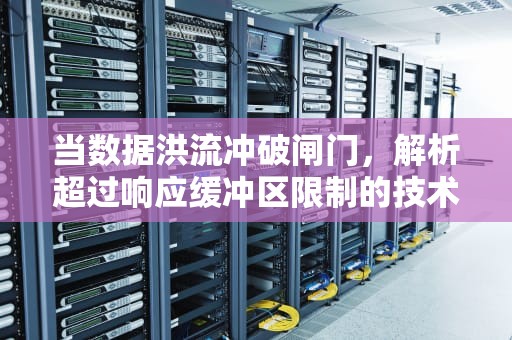 当数据洪流冲破闸门，解析超过响应缓冲区限制的技术困局与破局之道，超过响应缓冲区限制怎么办