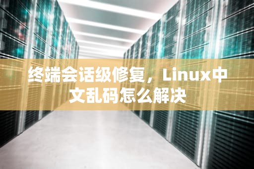 终端会话级修复，Linux中文乱码怎么解决
