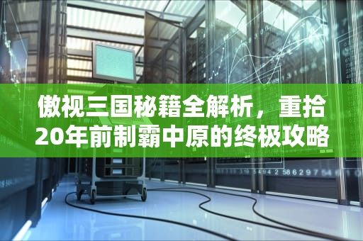 傲视三国秘籍全解析，重拾20年前制霸中原的终极攻略，傲世三国秘籍大全