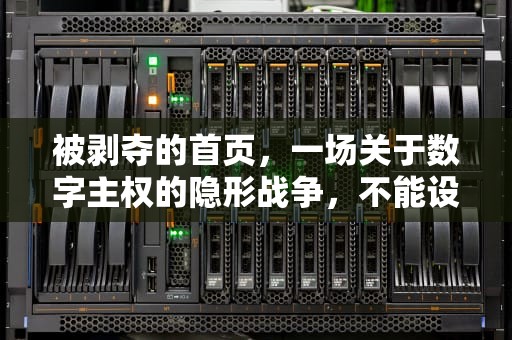 被剥夺的首页，一场关于数字主权的隐形战争，不能设置主页怎么办