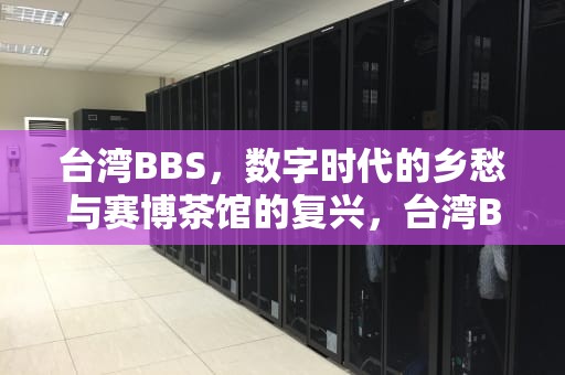 台湾BBS，数字时代的乡愁与赛博茶馆的复兴，台湾BBS论坛