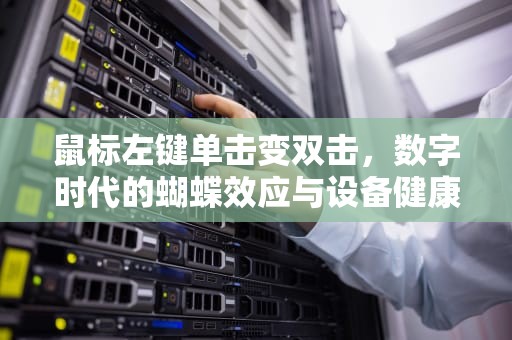 鼠标左键单击变双击，数字时代的蝴蝶效应与设备健康管理启示，鼠标左键单击变双击怎么修