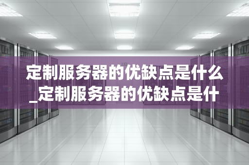 定制服务器的优缺点是什么_定制服务器的优缺点是什么意思_定制服务器的优缺点及其应用