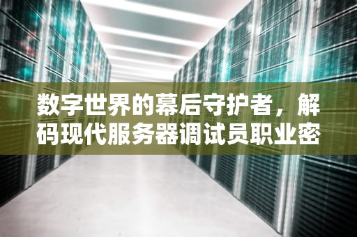 数字世界的幕后守护者，解码现代服务器调试员职业密码，服务器调试员是什么工作岗位