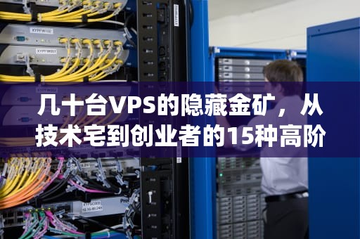 几十台VPS的隐藏金矿，从技术宅到创业者的15种高阶玩法，几十台vps干什么好用