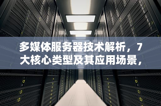多媒体服务器技术解析，7大核心类型及其应用场景，多媒体服务器类型包括哪些