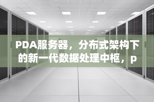 PDA服务器，分布式架构下的新一代数据处理中枢，pda服务器是什么意思