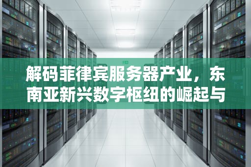解码菲律宾服务器产业，东南亚新兴数字枢纽的崛起与挑战，菲律宾是什么服务器啊