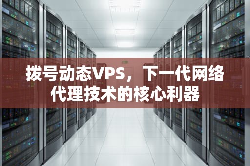 拨号动态VPS，下一代网络代理技术的核心利器