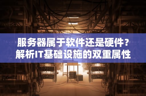 服务器属于软件还是硬件？解析IT基础设施的双重属性，服务器属于软硬件吗