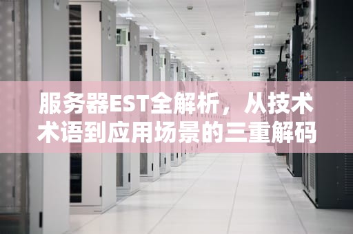 服务器EST全解析，从技术术语到应用场景的三重解码，服务器出现大量established