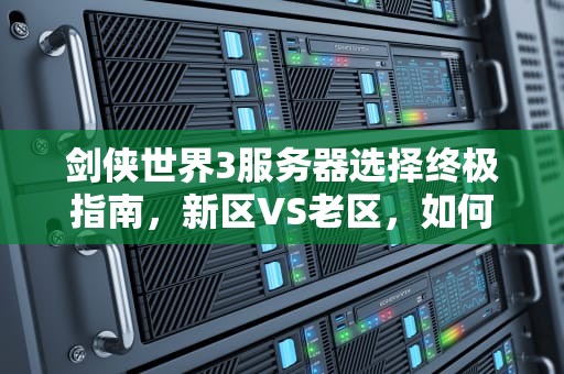 剑侠世界3服务器选择终极指南，新区VS老区，如何找到你的完美江湖阵营？剑侠世界3玩什么服务器好