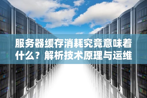 服务器缓存消耗究竟意味着什么？解析技术原理与运维困局，服务器缓存消耗什么意思啊