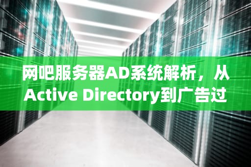 网吧服务器AD系统解析，从Active Directory到广告过滤的深度探讨，网吧服务器ad是什么意思啊