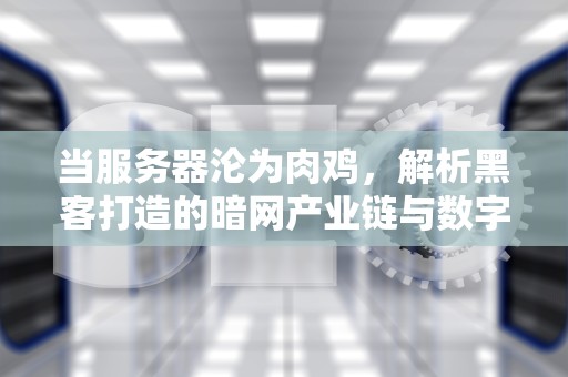 当服务器沦为肉鸡，解析黑客打造的暗网产业链与数字时代的致命威胁，黑客利用服务器能做什么事情