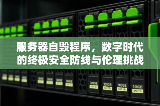服务器自毁程序，数字时代的终极安全防线与伦理挑战，服务器自毁程序是什么类型的