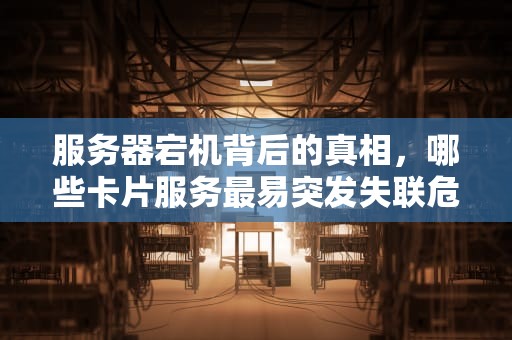 服务器宕机背后的真相，哪些卡片服务最易突发失联危机？什么卡会突然没服务器的信号