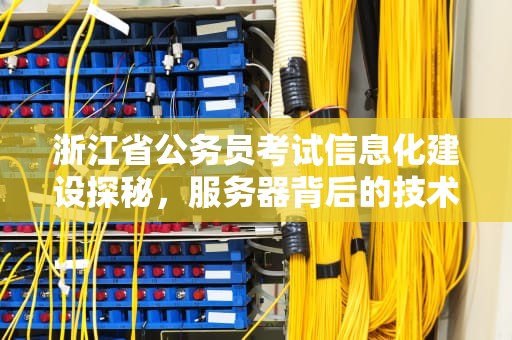 浙江省公务员考试信息化建设探秘，服务器背后的技术支撑体系，浙江省考有省外考点吗