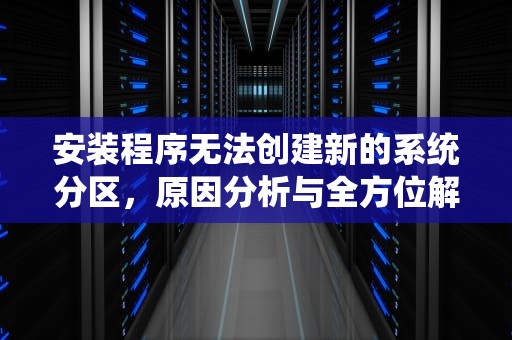 安装程序无法创建新的系统分区，原因分析与全方位解决指南，安装程序无法创建新的系统分区也无法定位现有系统分区