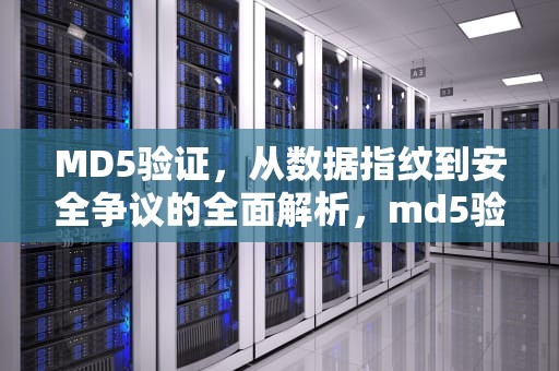 MD5验证，从数据指纹到安全争议的全面解析，md5验证失败是什么意思