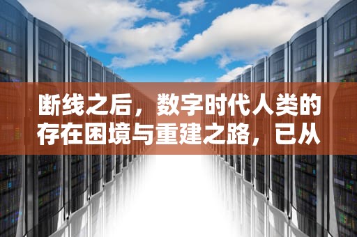 断线之后，数字时代人类的存在困境与重建之路，已从服务器断开wow
