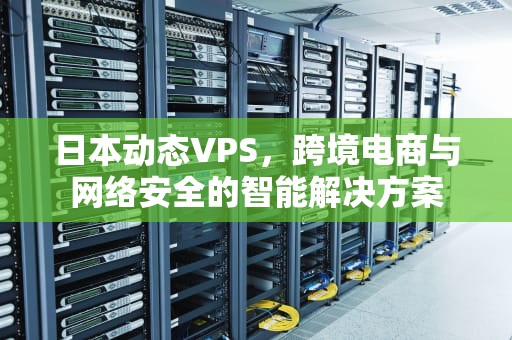 日本动态VPS,跨境电商与网络安全的智能解决方案 日本动态VPS,跨境电商与网络安全的智能解决方案