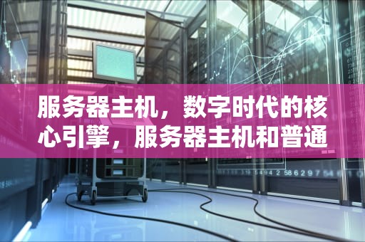 服务器主机，数字时代的核心引擎，服务器主机和普通主机的区别