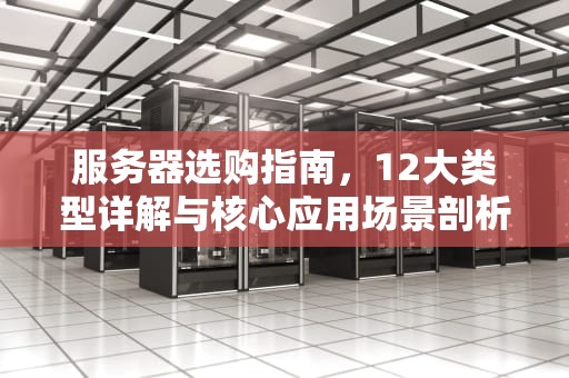 服务器选购指南，12大类型详解与核心应用场景剖析，服务器有哪些品牌