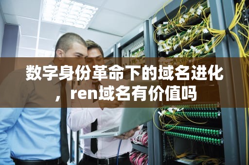 数字身份革命下的域名进化，ren域名有价值吗