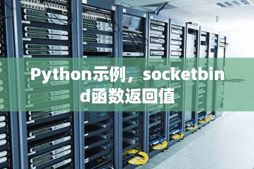 Python示例，socketbind函数返回值