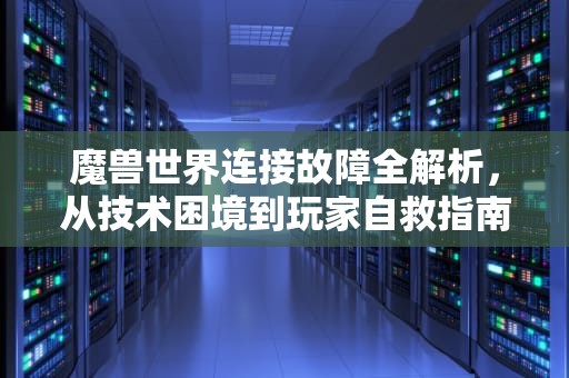 魔兽世界连接故障全解析，从技术困境到玩家自救指南，wow连接不上服务器