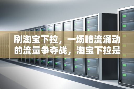 刷淘宝下拉，一场暗流涌动的流量争夺战，淘宝下拉是刷新吗