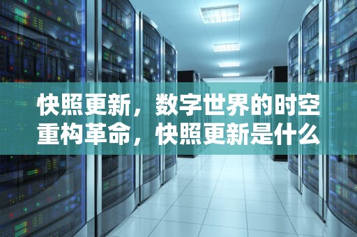 快照更新，数字世界的时空重构革命，快照更新是什么意思