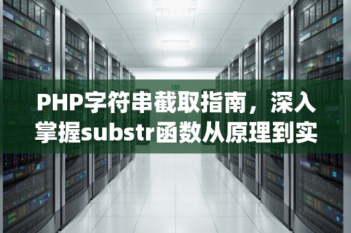 PHP字符串截取指南，深入掌握substr函数从原理到实战，php substr函数用法