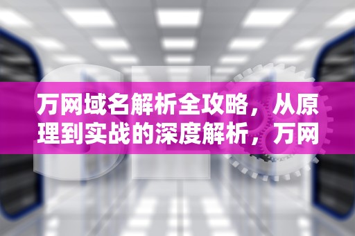 万网域名解析全攻略，从原理到实战的深度解析，万网域名解析教程