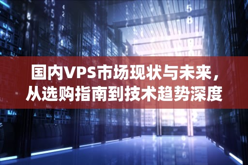 国内VPS市场现状与未来，从选购指南到技术趋势深度解析，国内vps可以访问海外