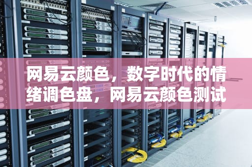 网易云颜色，数字时代的情绪调色盘，网易云颜色测试性格分析