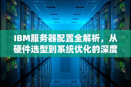 IBM服务器配置全解析,从硬件选型到系统优化的深度指南,ibm服务器配置raid IBM服务器配置全解析,从硬件选型到系统优化的深度指南,ibm服务器配置raid