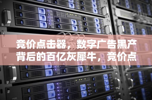 竞价点击器，数字广告黑产背后的百亿灰犀牛，竞价点击器奔奔