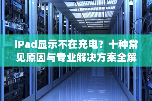 iPad显示不在充电？十种常见原因与专业解决方案全解析，ipad显示不在充电怎么办?