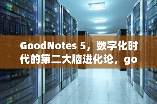 GoodNotes 5，数字化时代的第二大脑进化论，goodnotes5升级到6收费吗