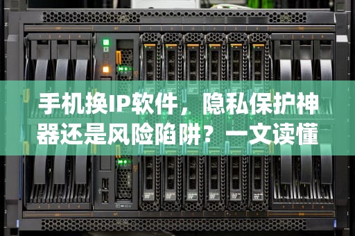 手机换IP软件，隐私保护神器还是风险陷阱？一文读懂其原理、风险与使用技巧，手机换Ip软件